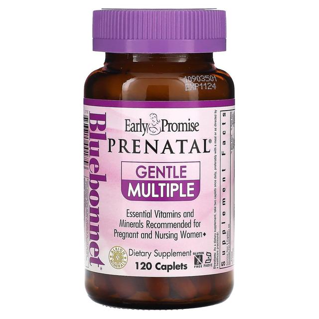 Bluebonnet Nutrition, Early Promise, Prenatal, Gentle Multiple, 120 Caplets on Productcaster.