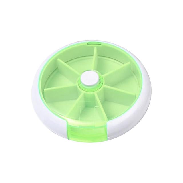 Dayhe Portable Medicine Storage Bags Small Pillbox Mini Packaging Tablets Case Creative Pills Container Light Green on Productcaster.