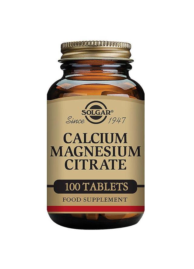 Solgar calcium magnesium citrate 100's on Productcaster.