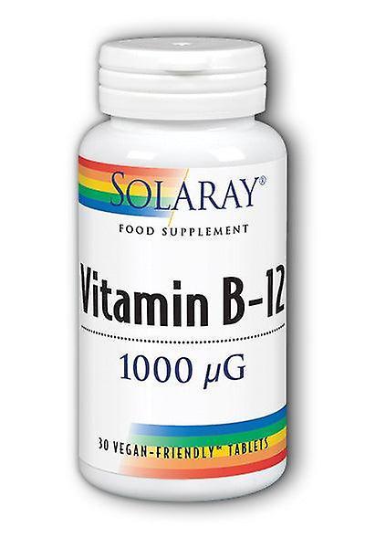 Solaray-vitamiini b-12 1000mcg 30: on Productcaster.