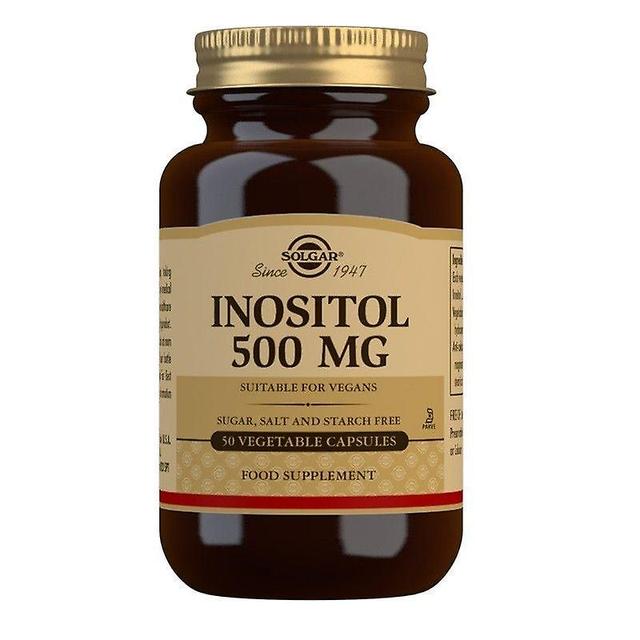 Solgar Inositol 500mg Vegicaps 50 (12536354) on Productcaster.