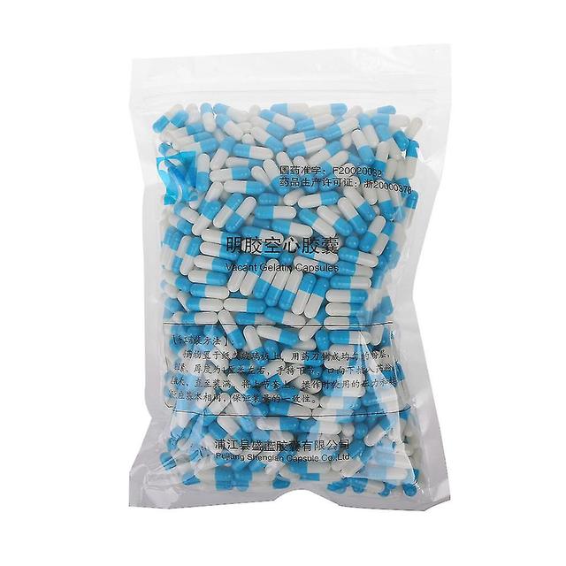 1000pcs gelatine lege capsules holle gelatine capsules leeg voor pil capsule 0 # on Productcaster.