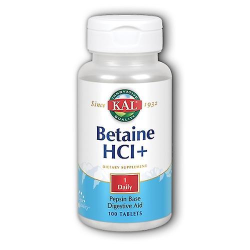 Kal Betaine HCl+, 100 Tabs (Pack of 2) on Productcaster.