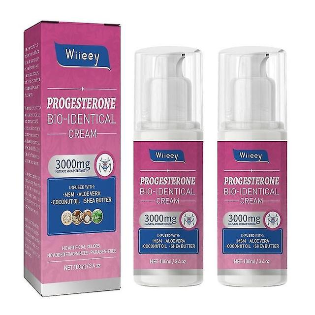 2x Crema agli estrogeni naturale bio-identica terapia di equilibrio della menopausa 2023 on Productcaster.