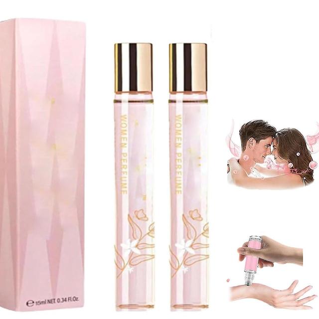 Pheromone Elevating Women Perfume, Desire Pheromone Perfume Enhanced Edition, Pheromone Roll On Perfume For Women Attract Men 2Pcs on Productcaster.