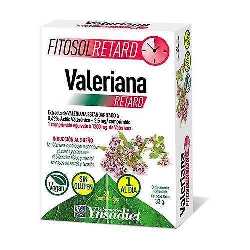 Valeriana Fitosol Retard 30 tablettia on Productcaster.