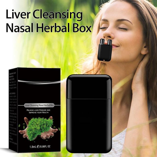 Vegan Liver Cleaning Nasal Herbal Box, Nasal Herbal Box For Liver,vegan Liver Cleanse Detox & Repair Nasal Herbal 3pcs on Productcaster.