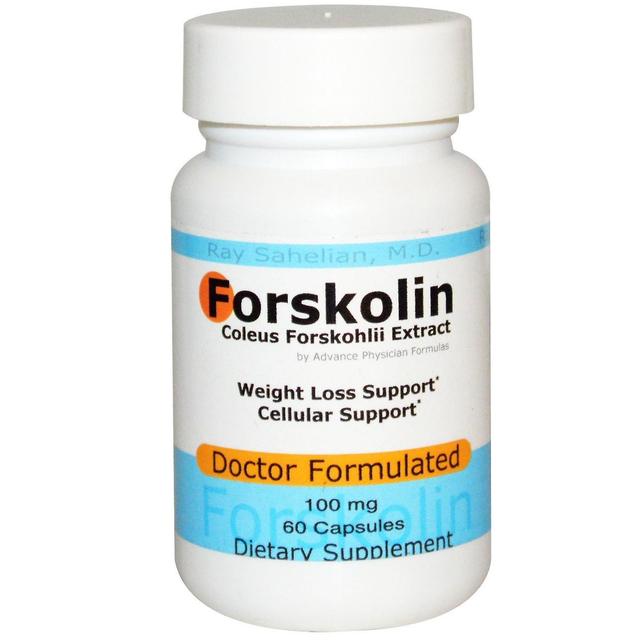 Advance Physician Formulas Advance Läkare Formler, Forskolin, Coleus Forskohlii Extrakt, 100 mg, 60 Cap on Productcaster.