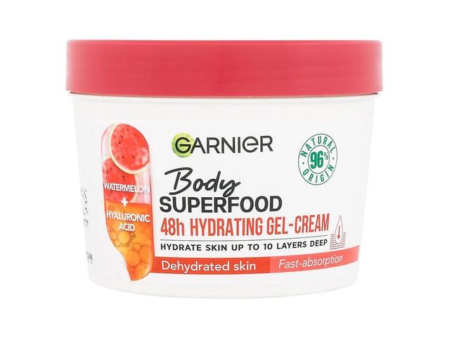 Garnier - Body Superfood 48h Hydrating Gel-Cream Watermelon & Hyaluronic Acid - For Women, 380 ml on Productcaster.