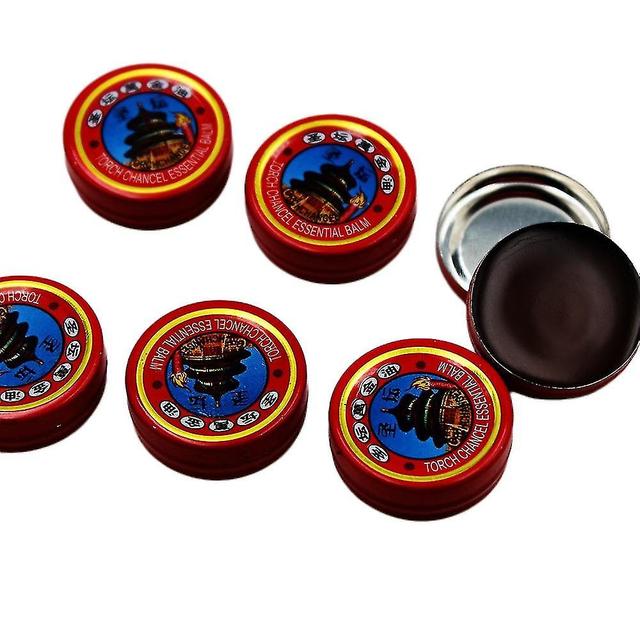 unbrand Red Summer Cooling Oil Chinese Tiger Balm Oneself Treatment Of Influenza Cold Headache Relax Essential Oil Drive Out Mosquito 10pcs on Productcaster.