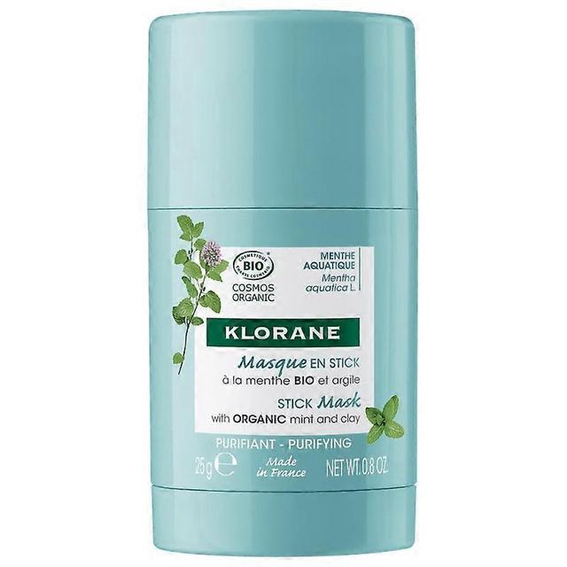 Refresh your skin with klorane aquatic mint purifying stick mask on Productcaster.