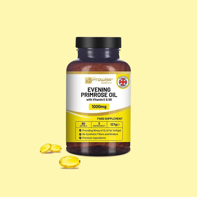 Prowise Healthcare Evening Primrose Oil 1000mg 90 Softgels Capsules on Productcaster.