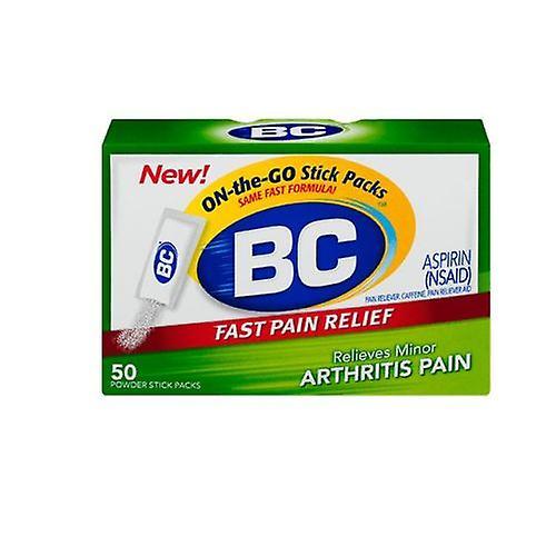 B&C BC Arthritis Formula Pain Reliever Fever Reducer Powder, 50 each (Pack of 1) on Productcaster.