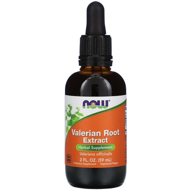 NOW Foods NU Fødevarer, Valerian Root Extract, 2 fl oz (59 ml) on Productcaster.