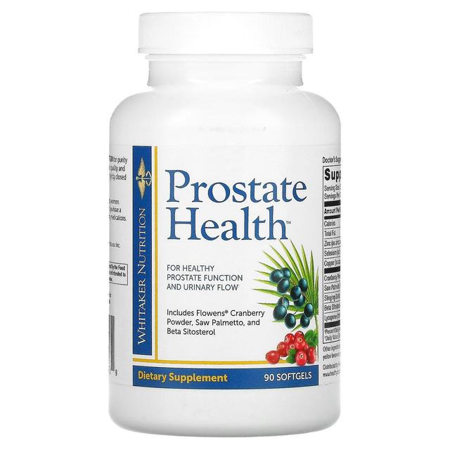 Whitaker Nutrition, Zdrowie Prostaty, 90 Kapsułki żelowe on Productcaster.