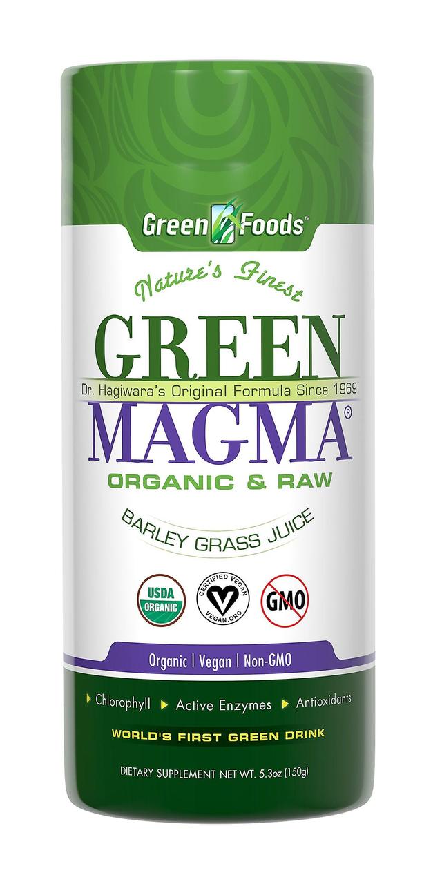 Green Foods Green magma organic barley grass juice extract powder 150g on Productcaster.