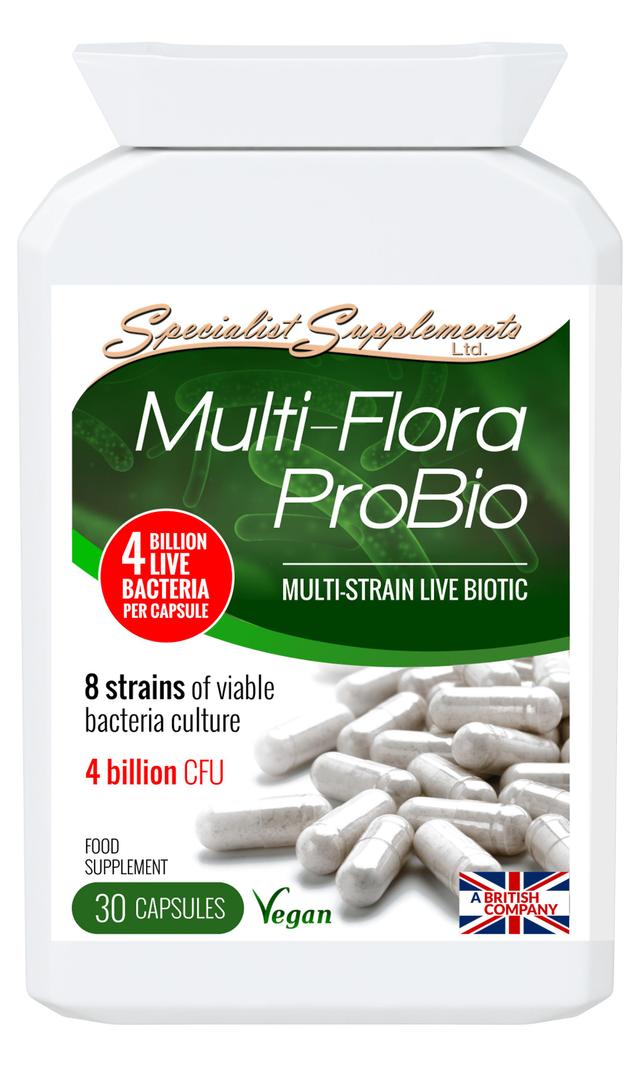 Specialist Supplements Erikoislisäravinteet multi-flora probio 30's on Productcaster.