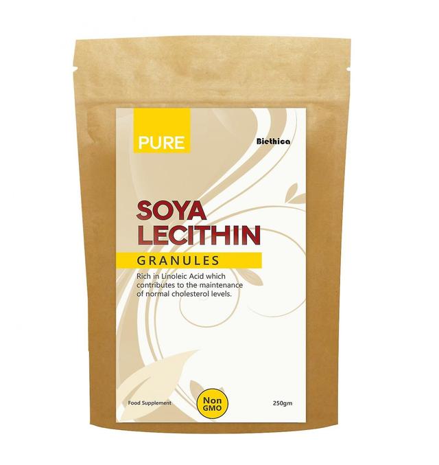 Biethica pure soya lecithin granules 250g on Productcaster.