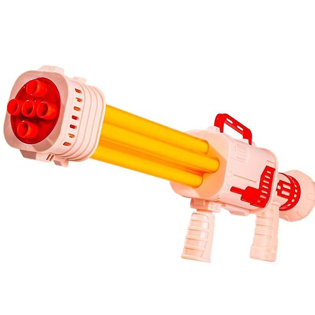 5-pipe Water Spray Toys Pull-out Water Sprinklers High Pressure Long Range Sprinklers Pink Five Tubes on Productcaster.