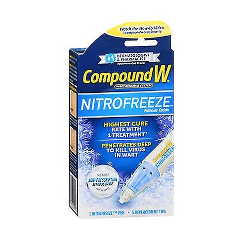 Compound W Sistema composto de remoção de verrugas nitrocongelantes W, 1 cada (pacote de 1) on Productcaster.