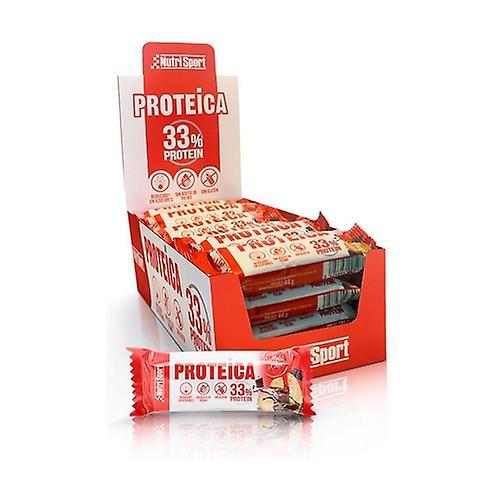 Nutrisport Cookie-chocolate protein bar 24 bars of 44g (Chocolate) on Productcaster.