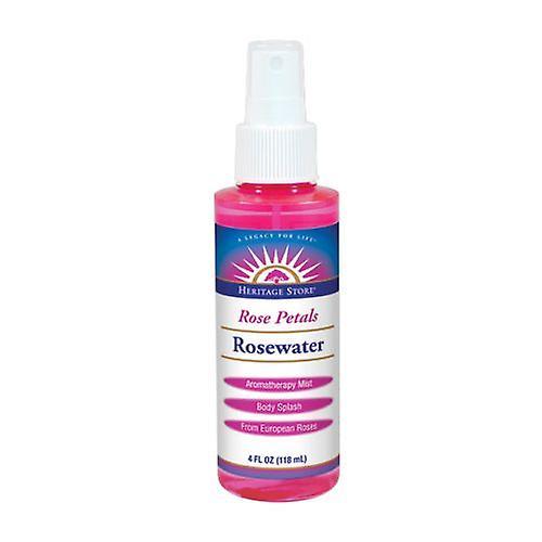 Heritage Store Heritage Produkter Flower Water Forstøver, Rose 4 OZ (Pack af 3) on Productcaster.