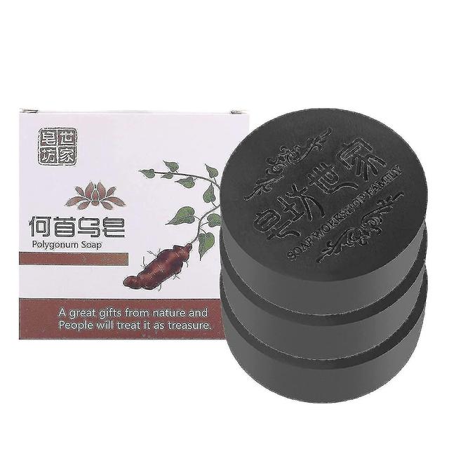 He Shou Wu Soap Hair Growth, Black & Thick Hair Fallopia Multiflora Shampoo He Shou Wu Shampoo Soap, on Productcaster.