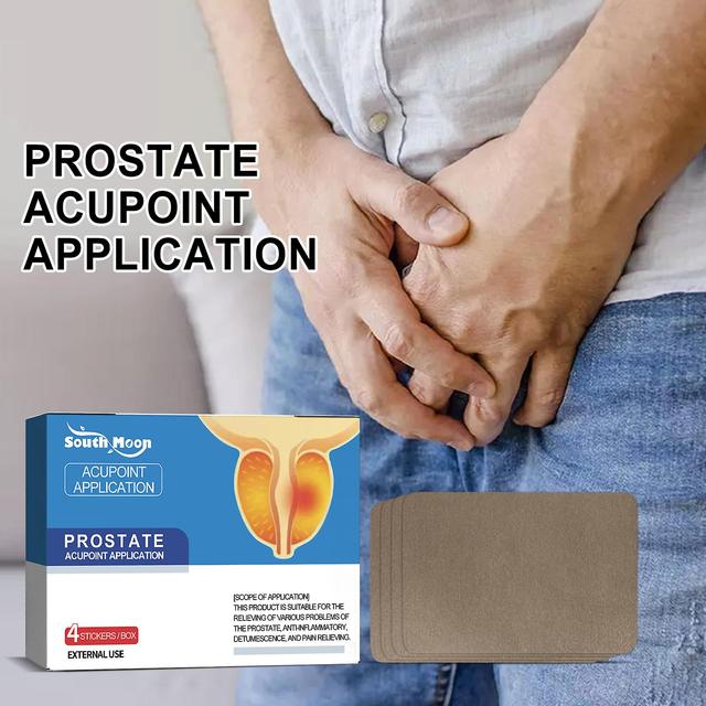 South Moon Prostata Akupressur Plåster Mäns Yang Skydd Lättnad Behandling Prostata Obehag Hälsovård Kroppsvård Plåster 1PCS on Productcaster.