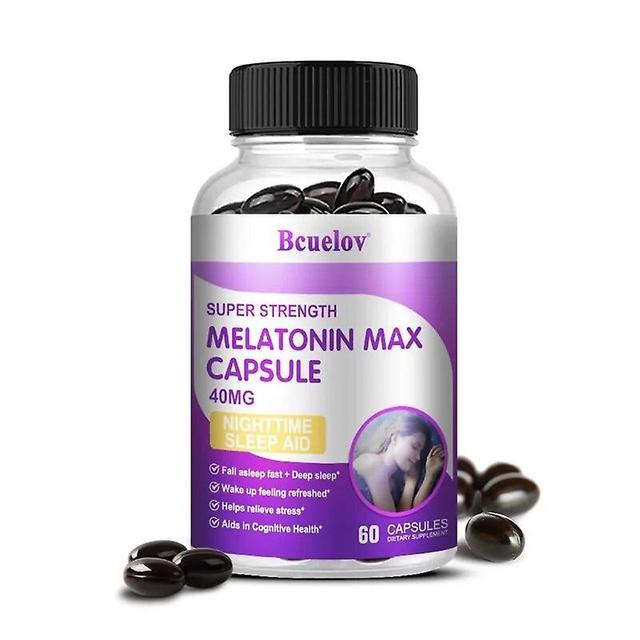 Vorallme Bcuelov natural sleep aid, helps you sleep faster, longer and have a healthy sleep cycle, adjusting jet lag and rhythm. 60 count-1 bottle on Productcaster.