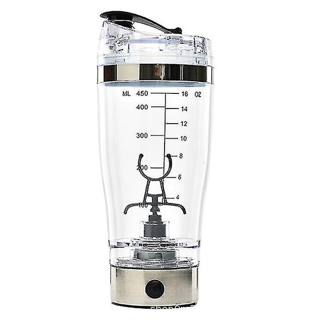 Electric Protein Shaker, 600ml Rechargeable Sports Supplement Shaker (1pcs-transparent) on Productcaster.