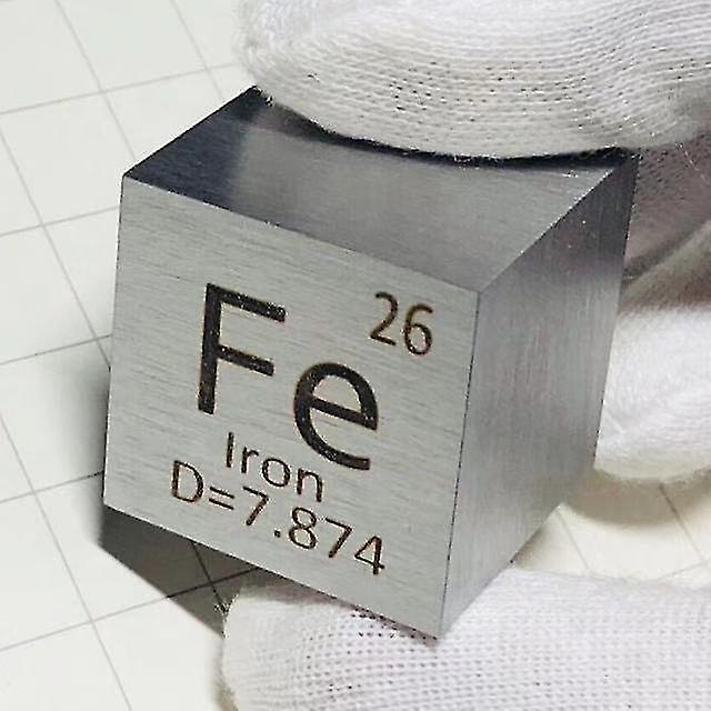 Huamade Tib Element Cube Periodic Density Cubes 25.4mm Inch Collection Carbon Iron Titanium Molybdenum Magnesium Chromium Tungsten Copper Fe cube on Productcaster.