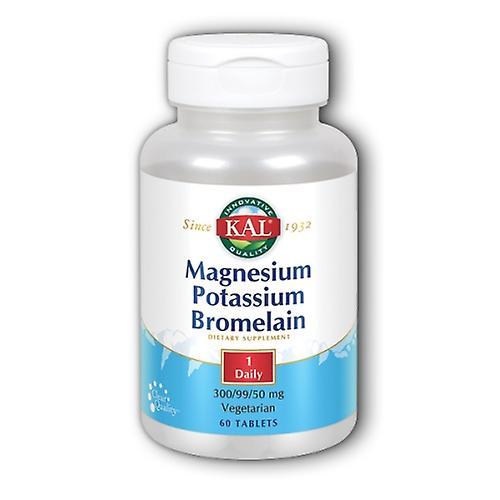 Kal Magnesium Kalium Bromelaïne, 60 Tabs (Verpakking van 6) on Productcaster.