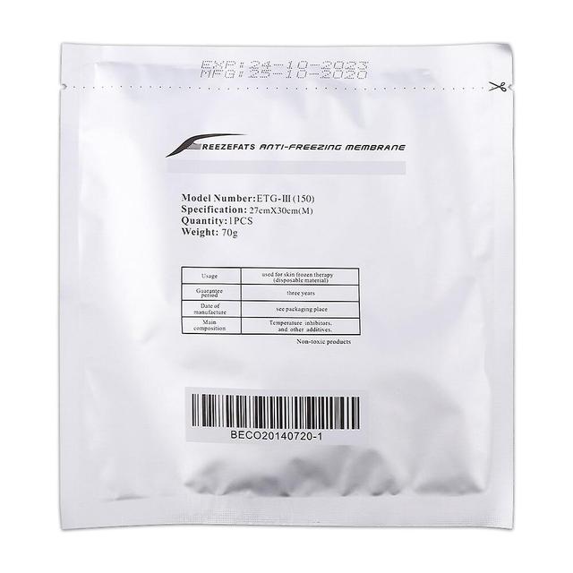 1mor 10/5pcs 110/70/60/40g Antifreeze Membranes Freeze Fat Pad For Cryolipolysis Slimming Lipo Machine Beauty Health Care Wholesale 70G27x30cm 10PCS on Productcaster.