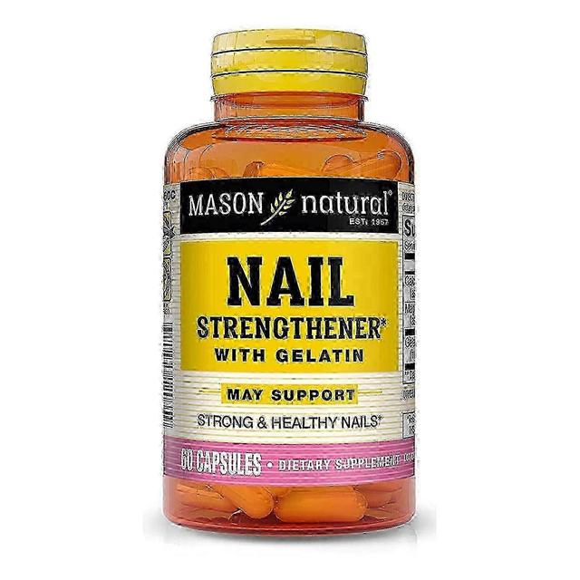 Mason Natural Mason Naturals Nagelstärkungsmittel mit Gelatine, Kapseln, 60 ea on Productcaster.