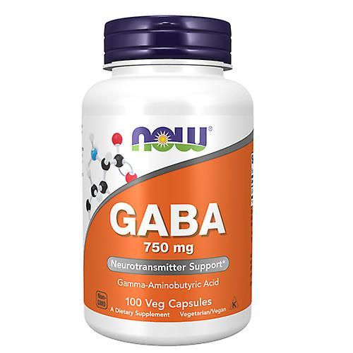 Now Foods GABA,750 mg,100 Vcaps (3er Packung) on Productcaster.