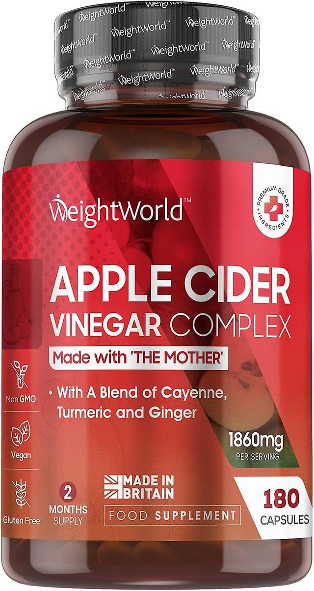 WeightWorld Apple Cider Vinegar Complex 1860mg 180 Capsules on Productcaster.