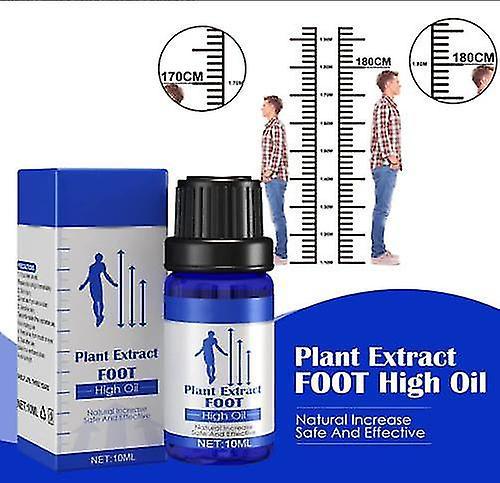 3pcs Plant Extract Foot High Oil Natural Without Stimulation Adult Growth Essential Oil Herbal Height Increasing Liquid 2Pcs on Productcaster.