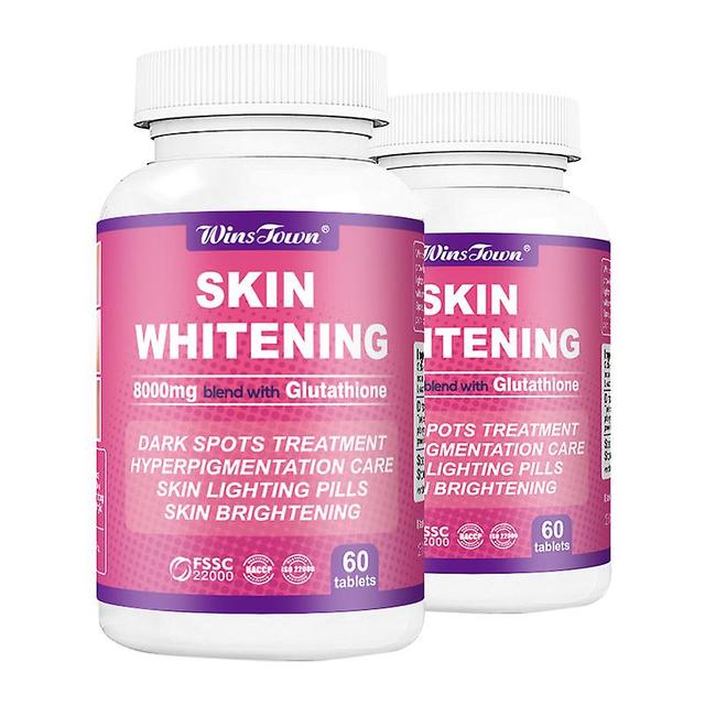 Skin Glossy Capsules, Whitening Pills, Whitening Beauty Capsules 2PCS on Productcaster.