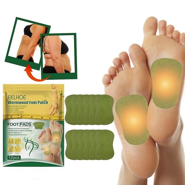 Wormwood Detox Foot Patches Feet Care Relieve Stress Help Sleep Slimming Body Shape Foot Paste Body Toxins Cleansing Weight Loss on Productcaster.