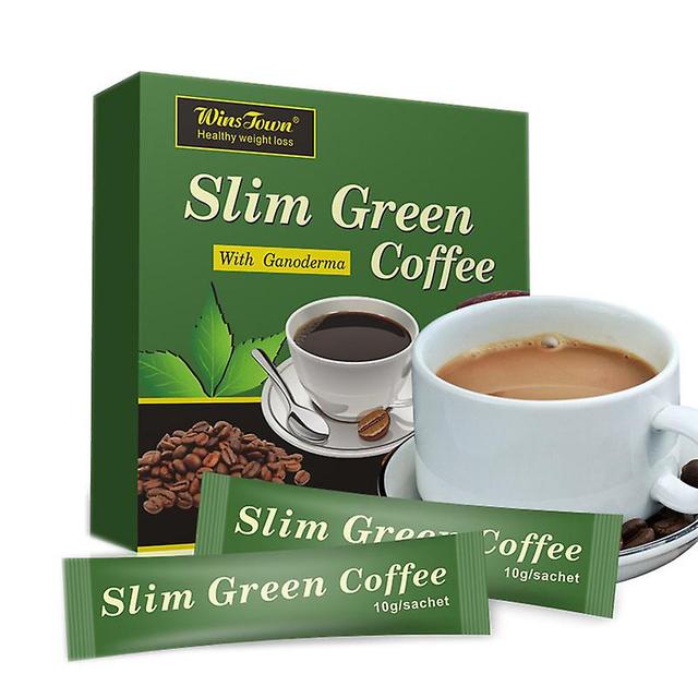 Slim Green Coffee With Ganoderma Control Weight Detox Tea Green Coffee on Productcaster.