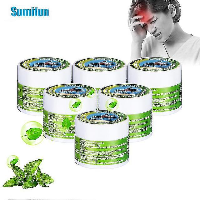 1/5/8pcs Mint Cream Tiger Balm Cooling Oil Relieve Headache Dizziness Cold Ointm 1pcs on Productcaster.