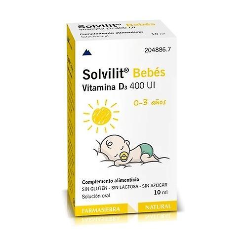 Farmasierra Solvilit Babies Vitamin D3 400 IU 10 ml on Productcaster.