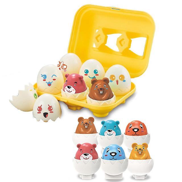 Children's Simulated Gashapon Set Early Education Cognitive Toys For Children DF32 Animals on Productcaster.