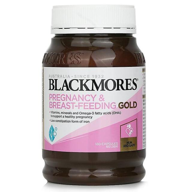 Blackmores Blackmores Gravidanza & Allattamento al seno (oro) 180 Capsule **nuova versione di imballaggio** (9300807287316) - 18... on Productcaster.