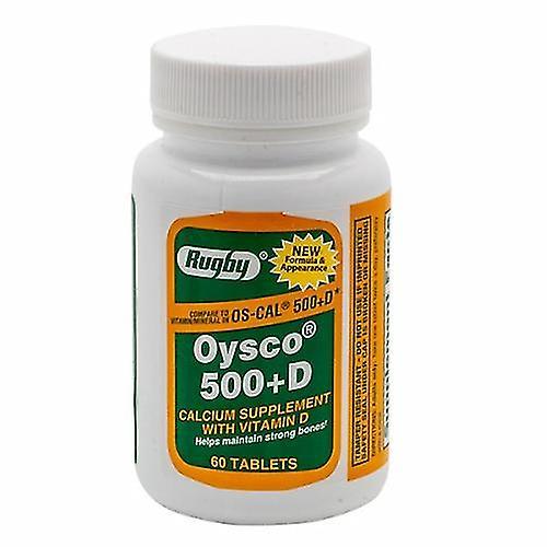 Major Pharmaceuticals Principales productos farmacéuticos Oysco 500+ Vitamina D, 60 tabletas (Paquete de 2) on Productcaster.