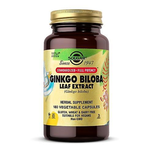 Solgar SFP Ginkgo Biloba Leaf Extract Vegetable Capsules, 180 V Caps (Pack of 2) on Productcaster.