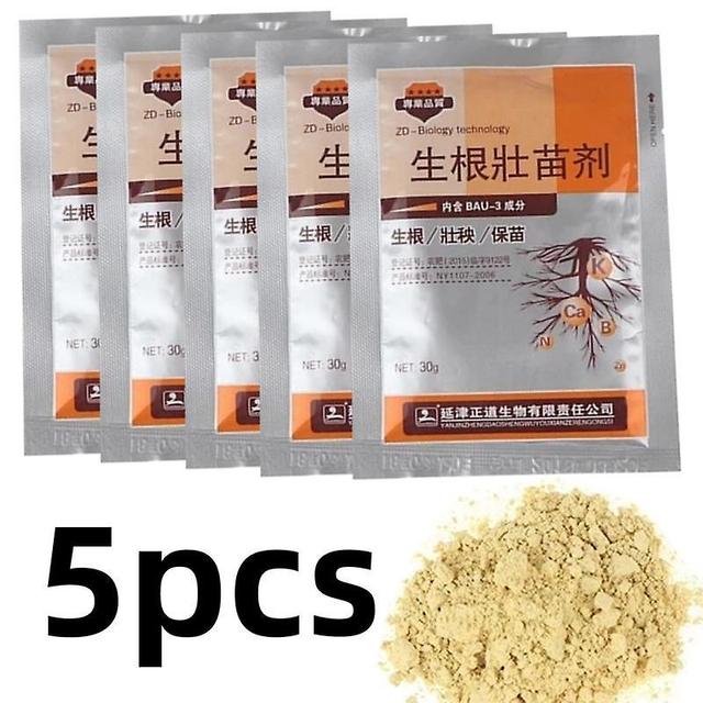 5pcs Fast Rooting Powder Plant Rapid Rooting Agent Strong Rooting Growth Hormones Fast Seedling Germination Powder Garden Tools on Productcaster.