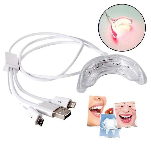 Jimonzi Teeth Whitening Laser Beauty Health Device Oral Disease Prevention Anti-inflammatory Pain Relief Dental Care Tool HLKGO-USBO3 on Productcaster.