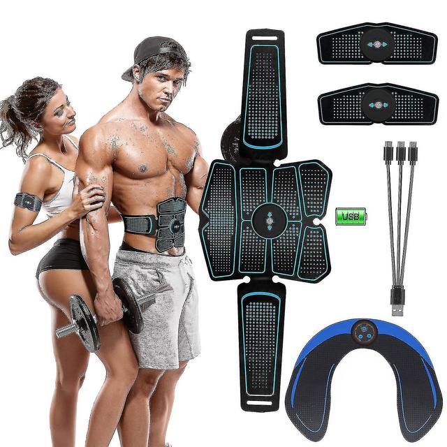 Ems Stimulator, Vita Uomo E Donna, Abs Er, Abdol Toning, Cinture Toning Elettroniche on Productcaster.