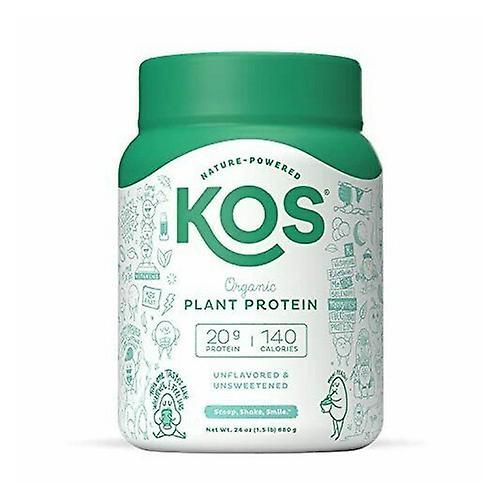 Kos Organic Plant Protein Unflavored, 24 Oz (Pack of 1) on Productcaster.